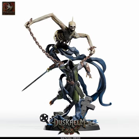 Soren le Creux — à pied — rendu original Rescale Miniatures
