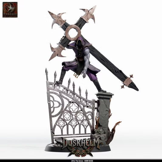 Ulfric le Funèbre — à pied — rendu original Rescale Miniatures