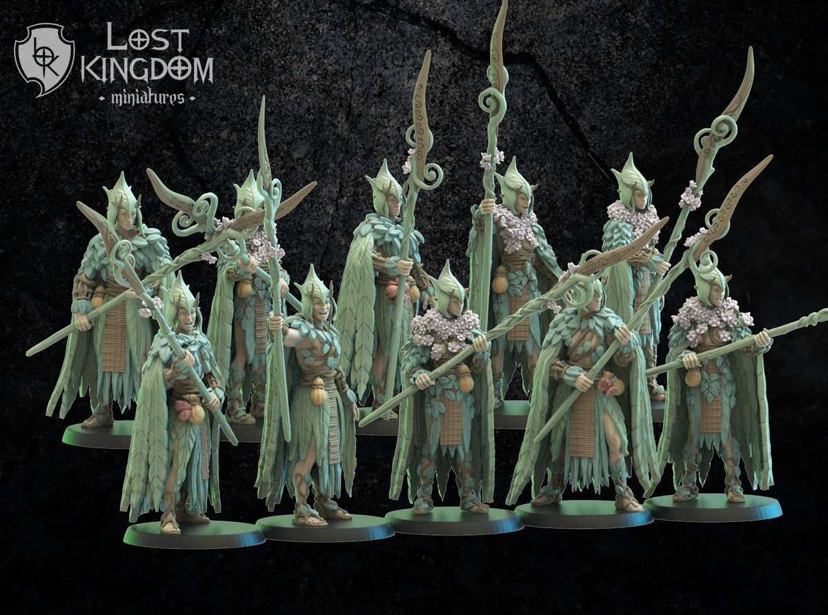 Gardes elfes des bois — Lances