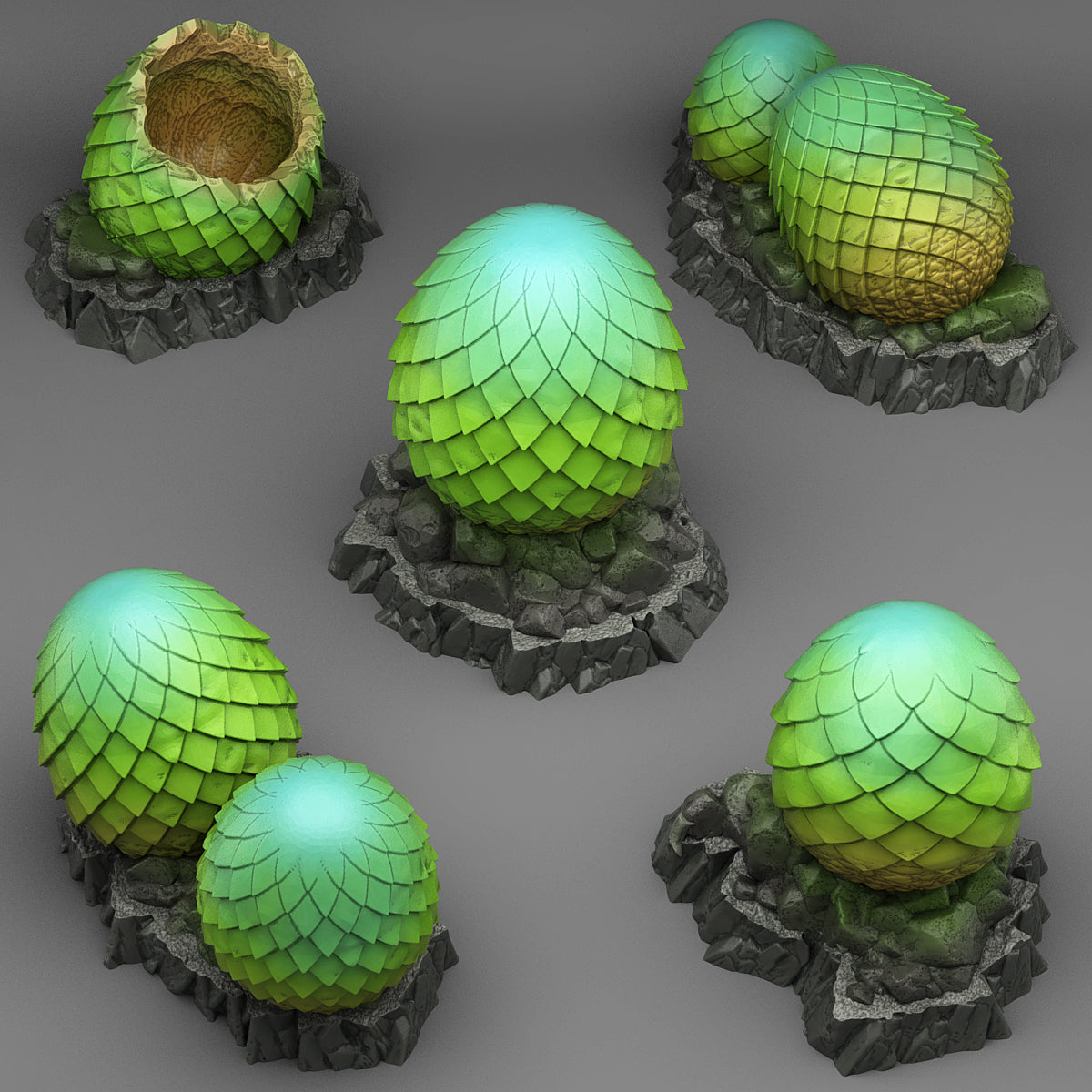 Oeufs de dragon abandonnés
