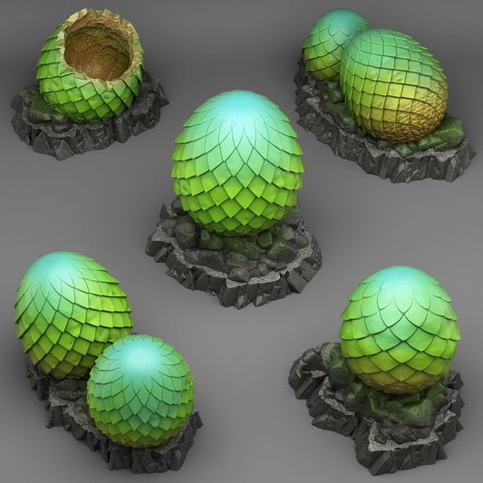 Oeufs de dragon abandonnés