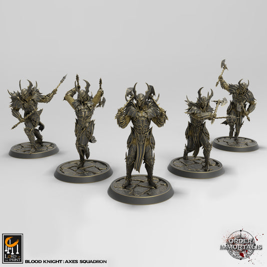 État-major — Chevaliers vampiriques — Doubles haches