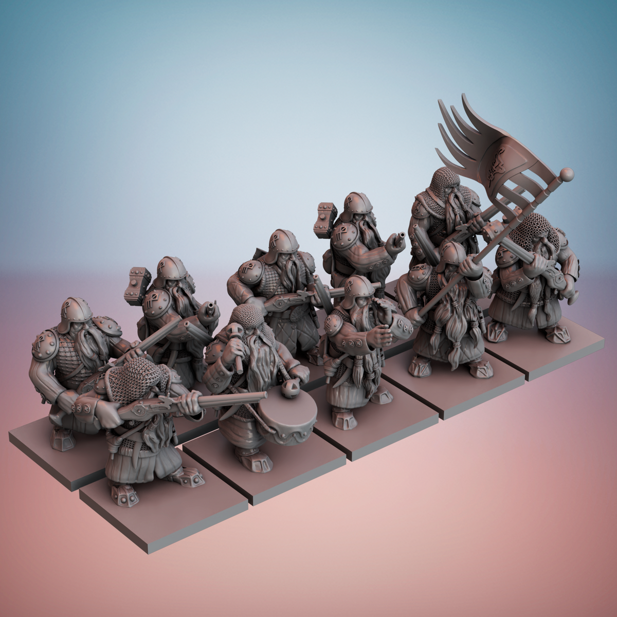État-major — Mousquetaires nains