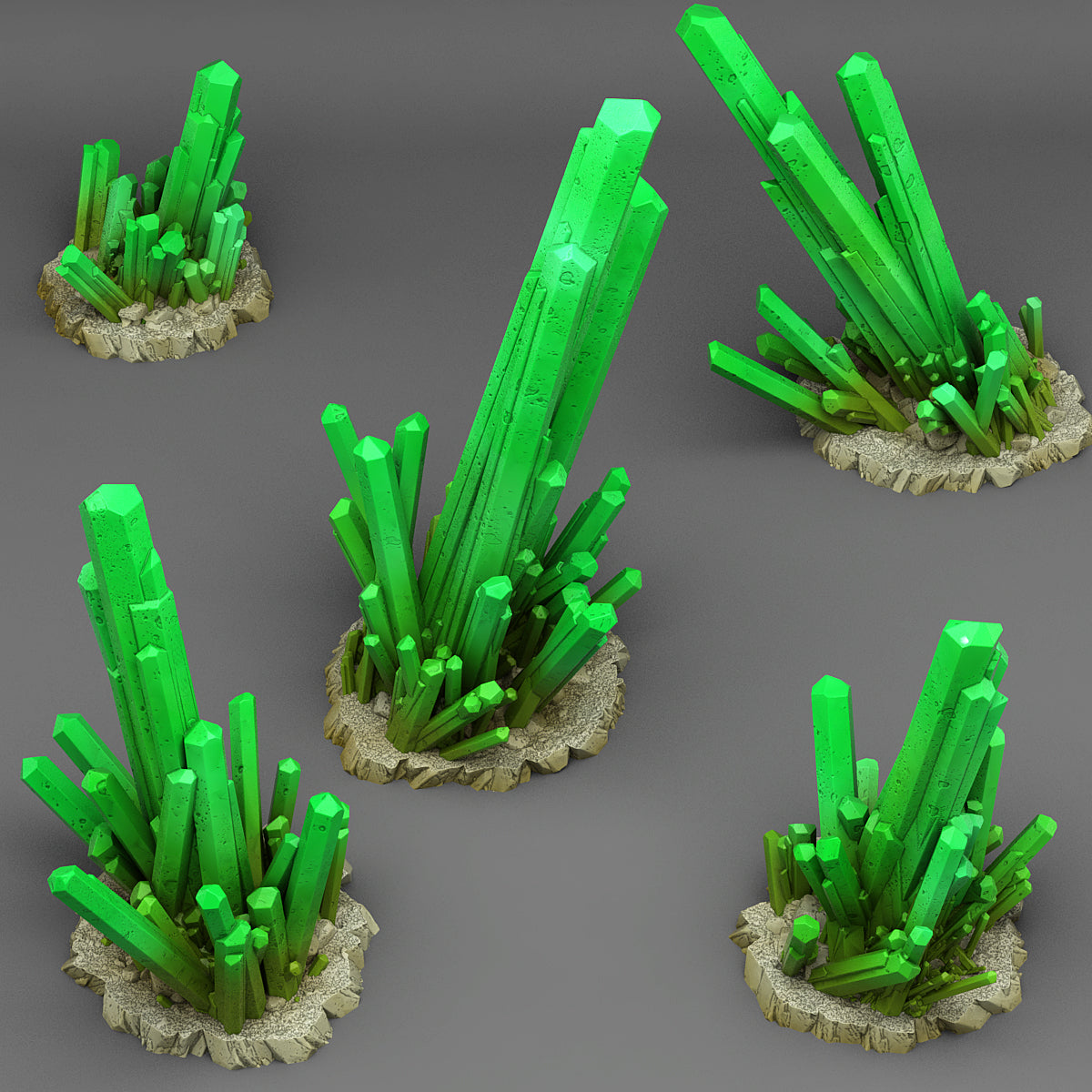 Cristaux Verts